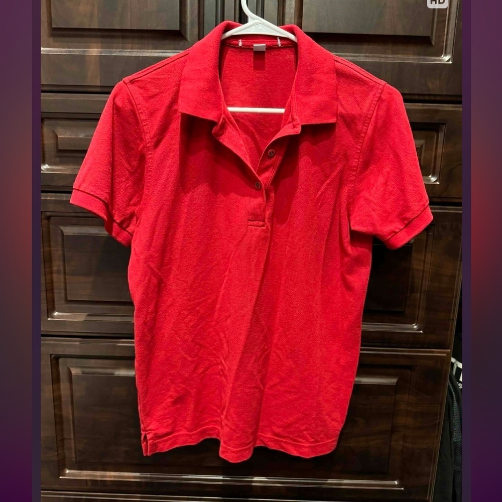 Classic Red Polo Shirt MEDIUM